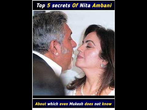 Top 5 Secrets Facts About Nita Ambani l #shorts #youtubeshorts