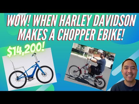 Ebike News! Check Out The Harley Davidson&#039;s Serial 1 Mosh Chopper - One of a Kind! (My Dream Bike)