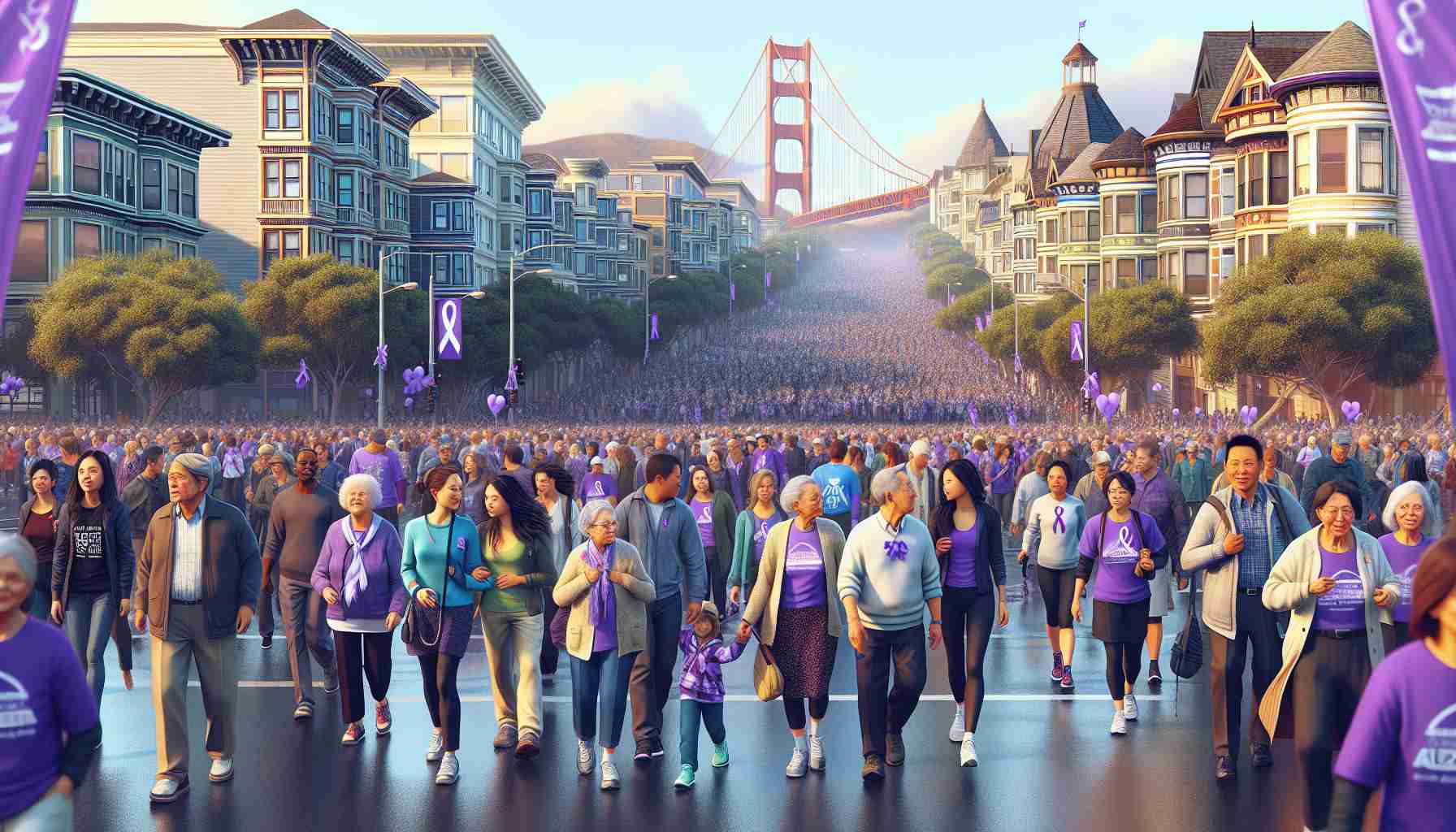 Massive Turnout for Alzheimer’s Awareness Walk in San Francisco