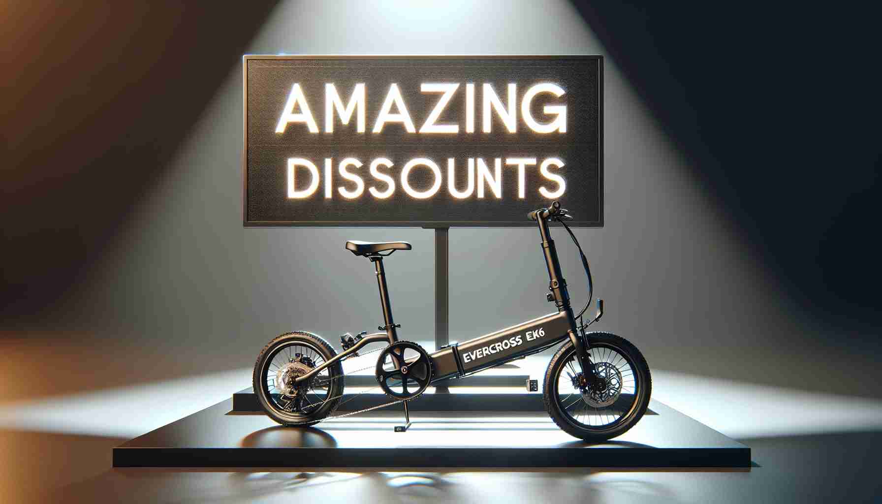 Amazing Discounts on the Evercross EK6 Folding Electric Bike